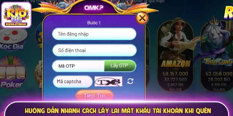 Hướng dẫn nhanh cách lấy lại mật khẩu tài khoản khi quên