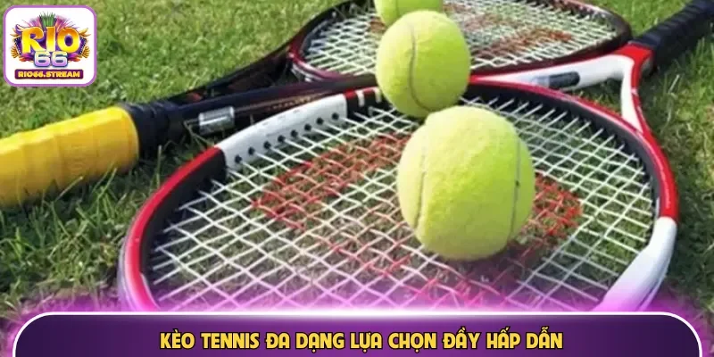 Kèo tennis đa dạng lựa chọn đầy hấp dẫn
