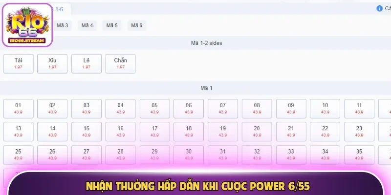Áp dụng mẹo để có gợi ý dự thưởng từ Power 6/55